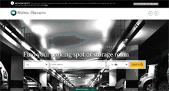 Desktop Screenshot of nnparkings.com